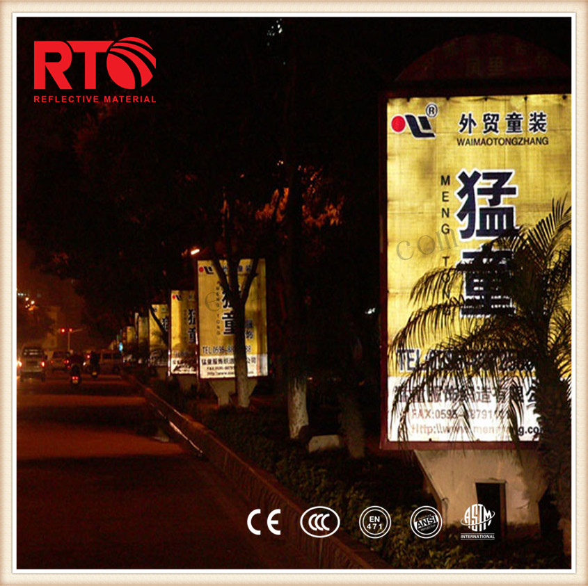outdoor advertising reflective digital solvent printing