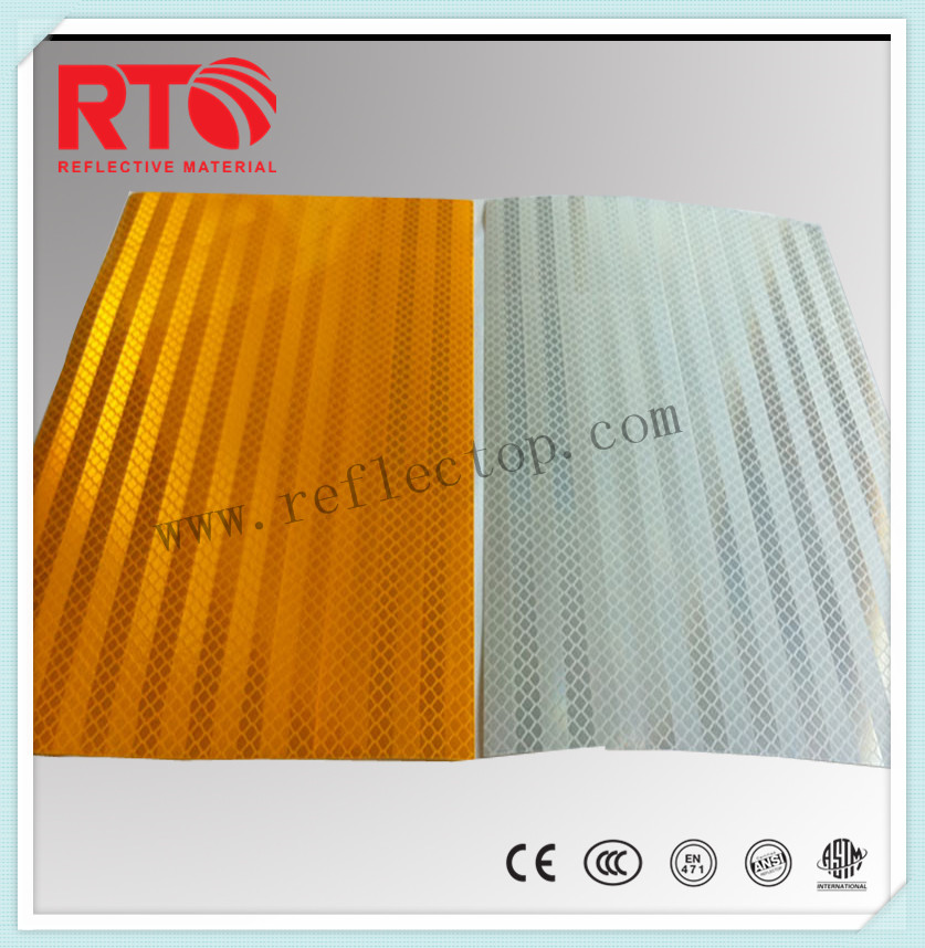 High visibility reflective film