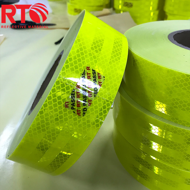 Lime Yellow Reflective tape