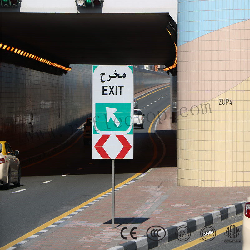 HIG reflective sheeting for traffic signs